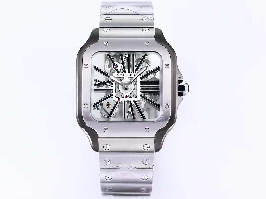 까르띠에 산토스 40mm 라지 9611 블랙칼리버 상세 이미지 2