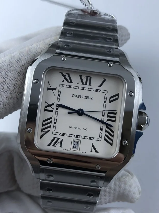 까르띠에 산토스 40mm 라지 브레이슬릿 상세 이미지 2
