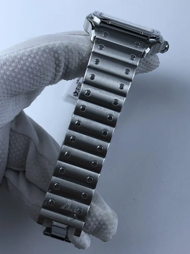 까르띠에 산토스 40mm 라지 브레이슬릿 상세 이미지 6
