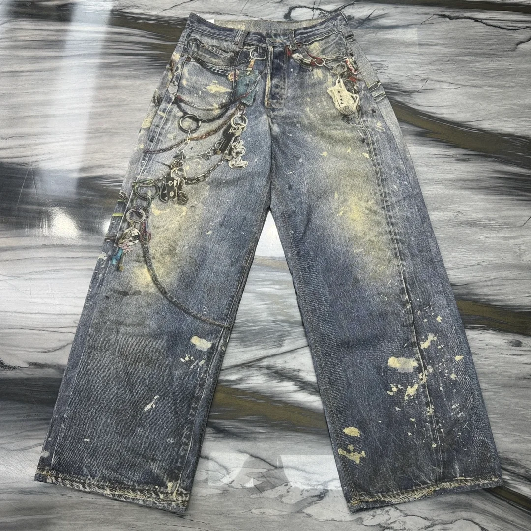 아크네 스튜디오 배기 핏 1981M 데님 팬츠