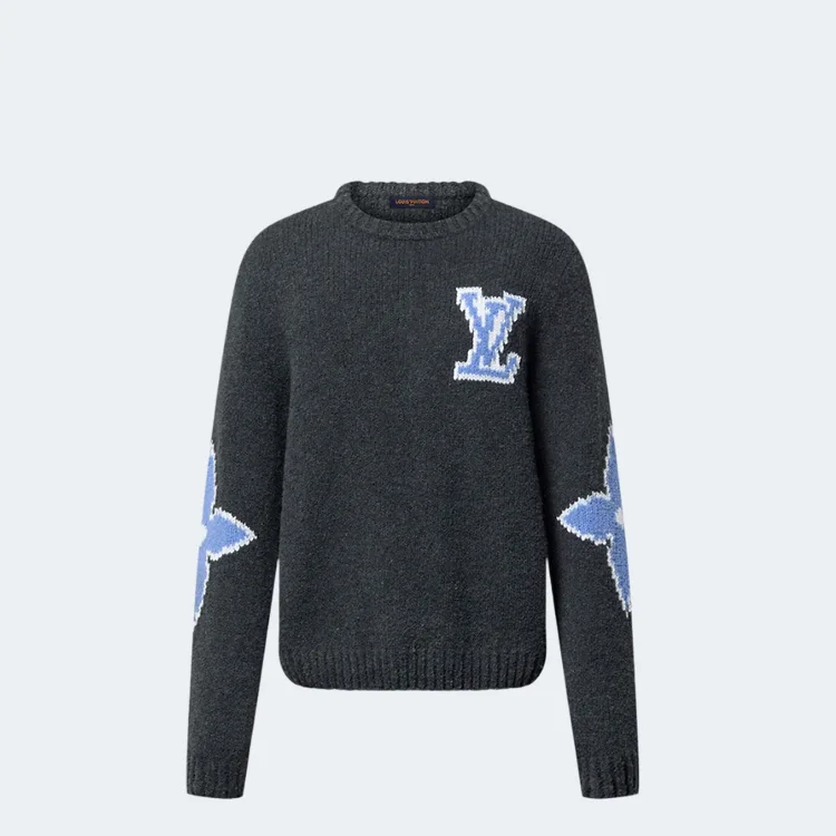 루이비통 인타르시아 스키 LV 로고 니트