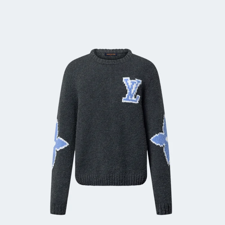 루이비통 인타르시아 스키 LV 로고 니트