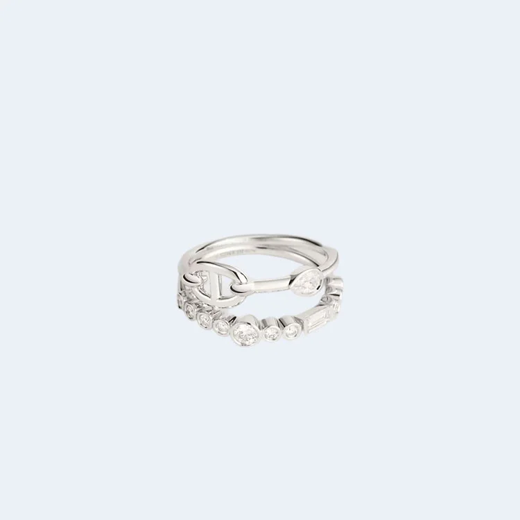 에르메스 Chaine d'ancre Chaos Fancy 링