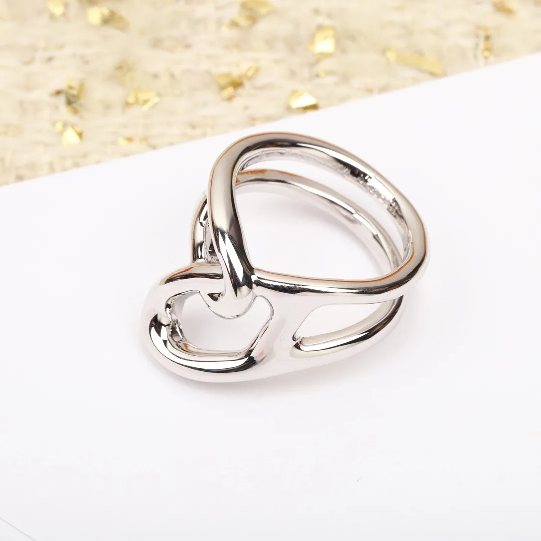 에르메스 Bague Chaîne d'Ancre Punk 링 상세 이미지 6