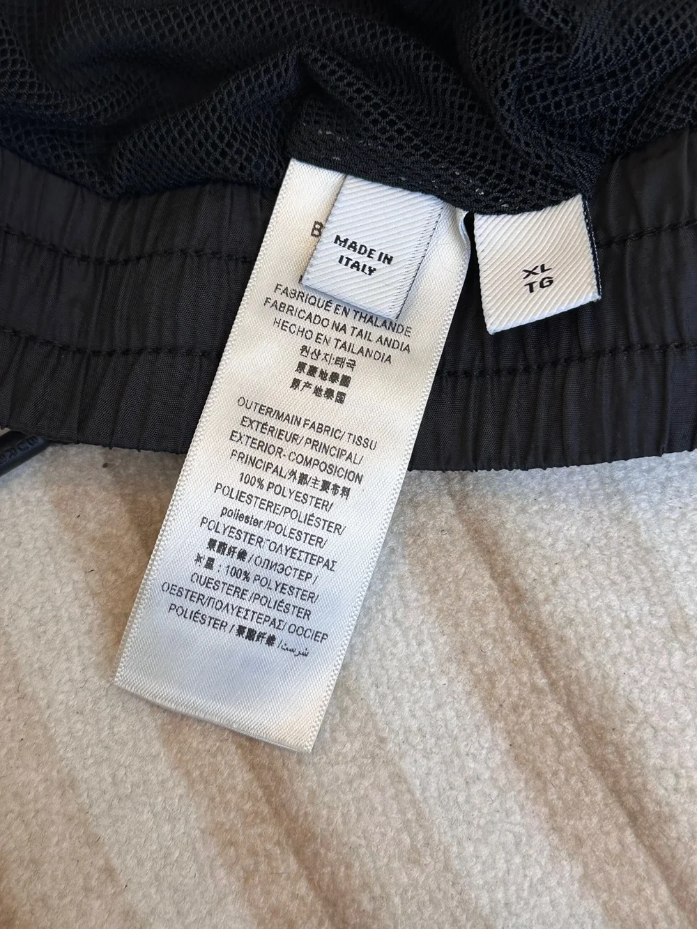 버버리 나일론 블랙 쇼츠