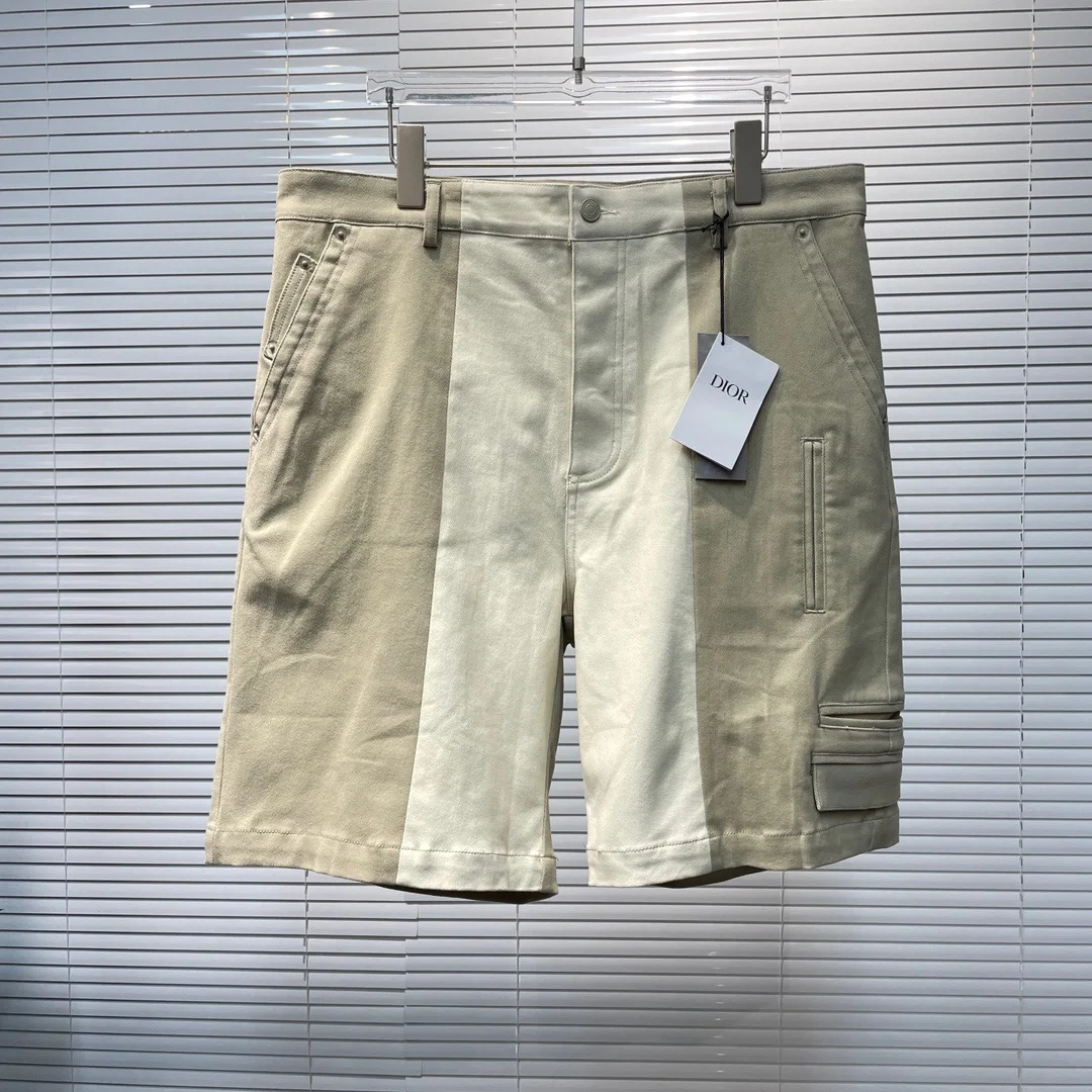 디올 베이지 가바딘 쇼츠