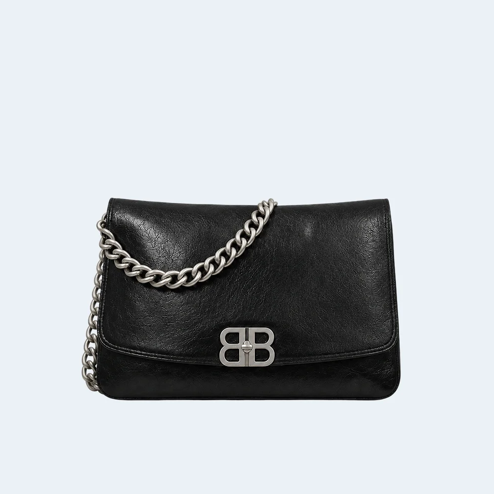 발렌시아가 BB 소프트 라지 플랩 백