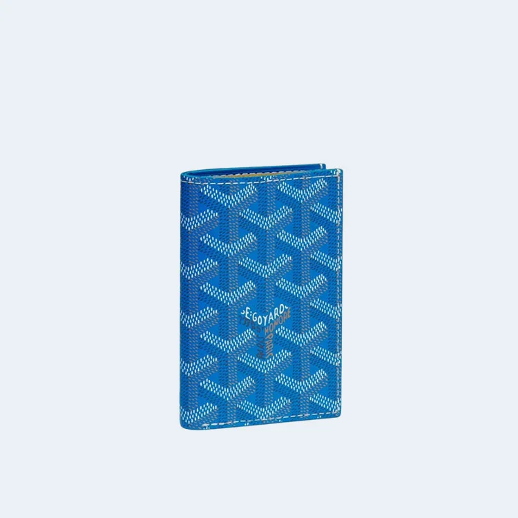 고야드 생피에르 카드 홀더 블루