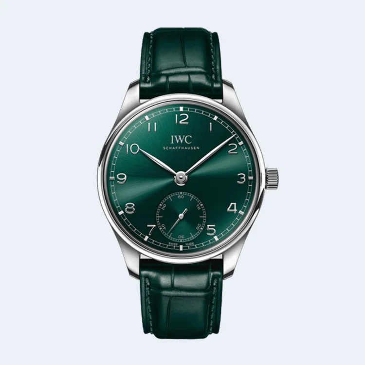 IWC 포르투기저 오토매틱 워치 녹판 상세 이미지 3