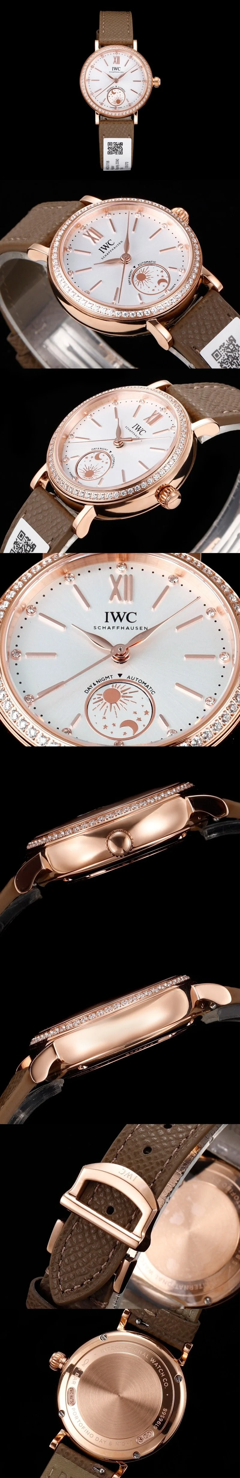 IWC 포르토피노 오토매틱 데이 & 나이트 34 흰판 상세 이미지 4