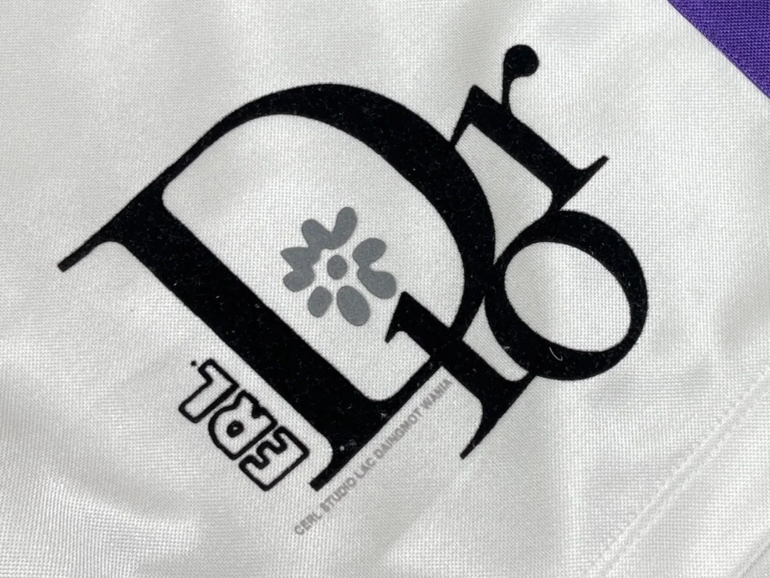 디올 X ERL 아틀래틱 화이트 쇼츠