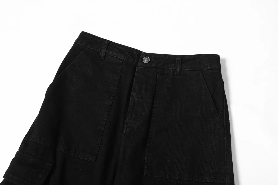 발렌시아가 파리스 헤비 듀티 블랙 데님 팬츠