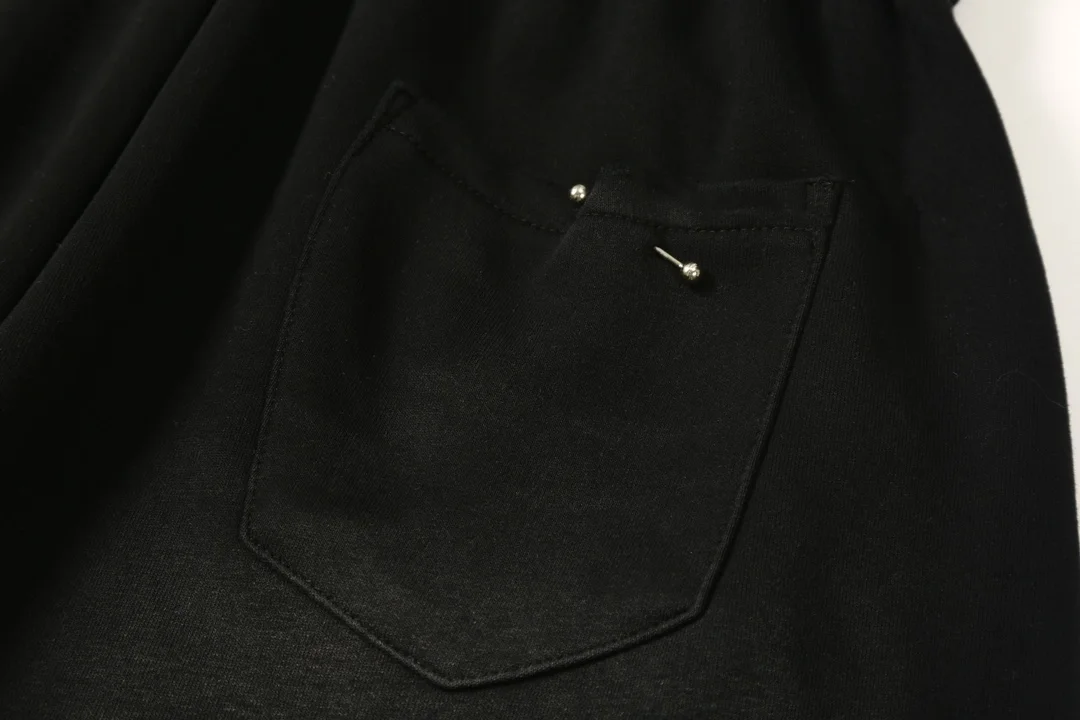 발렌시아가 파리스 드레이프 클립 쇼츠 블랙