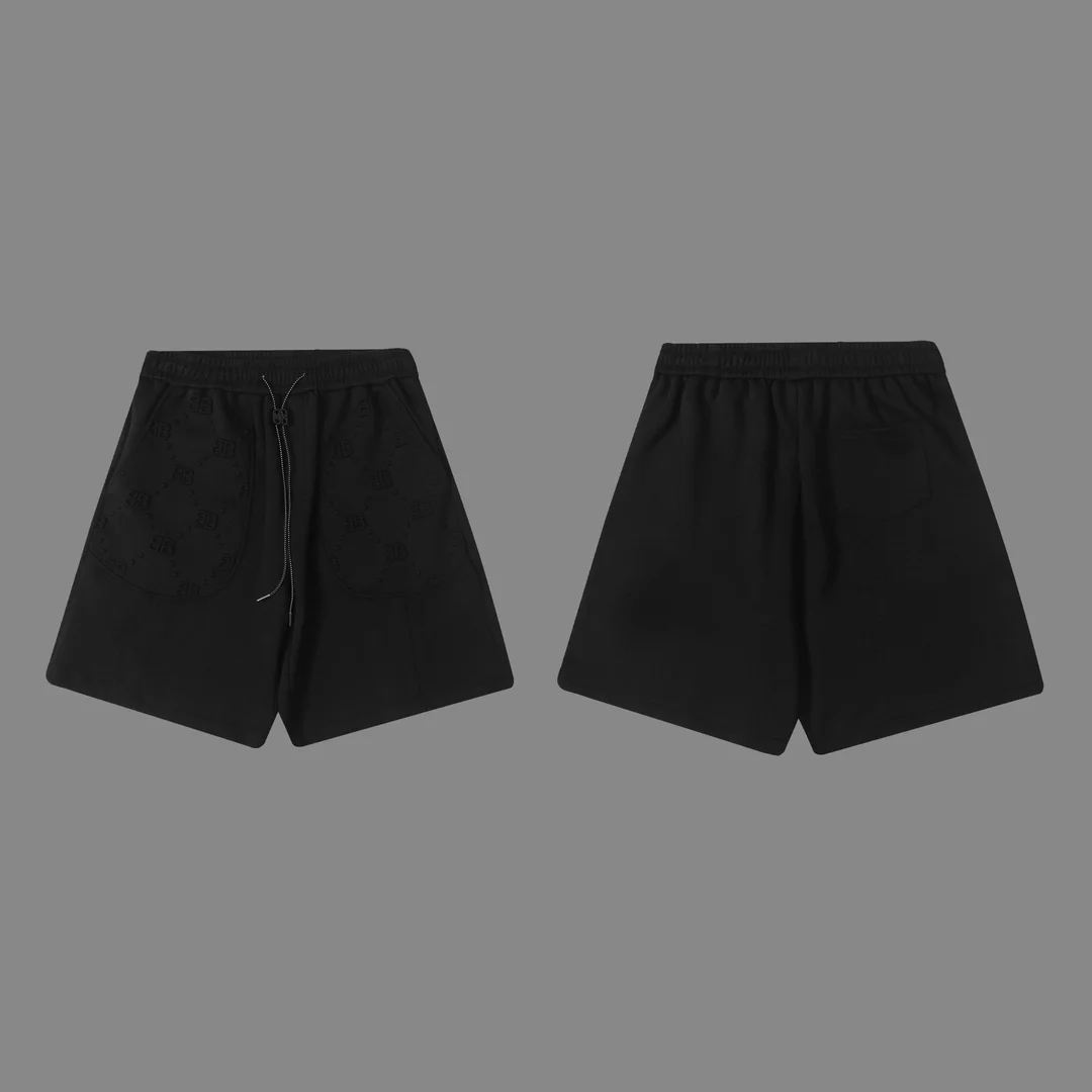 발렌시아가 파리스 드레이프 쇼츠 블랙