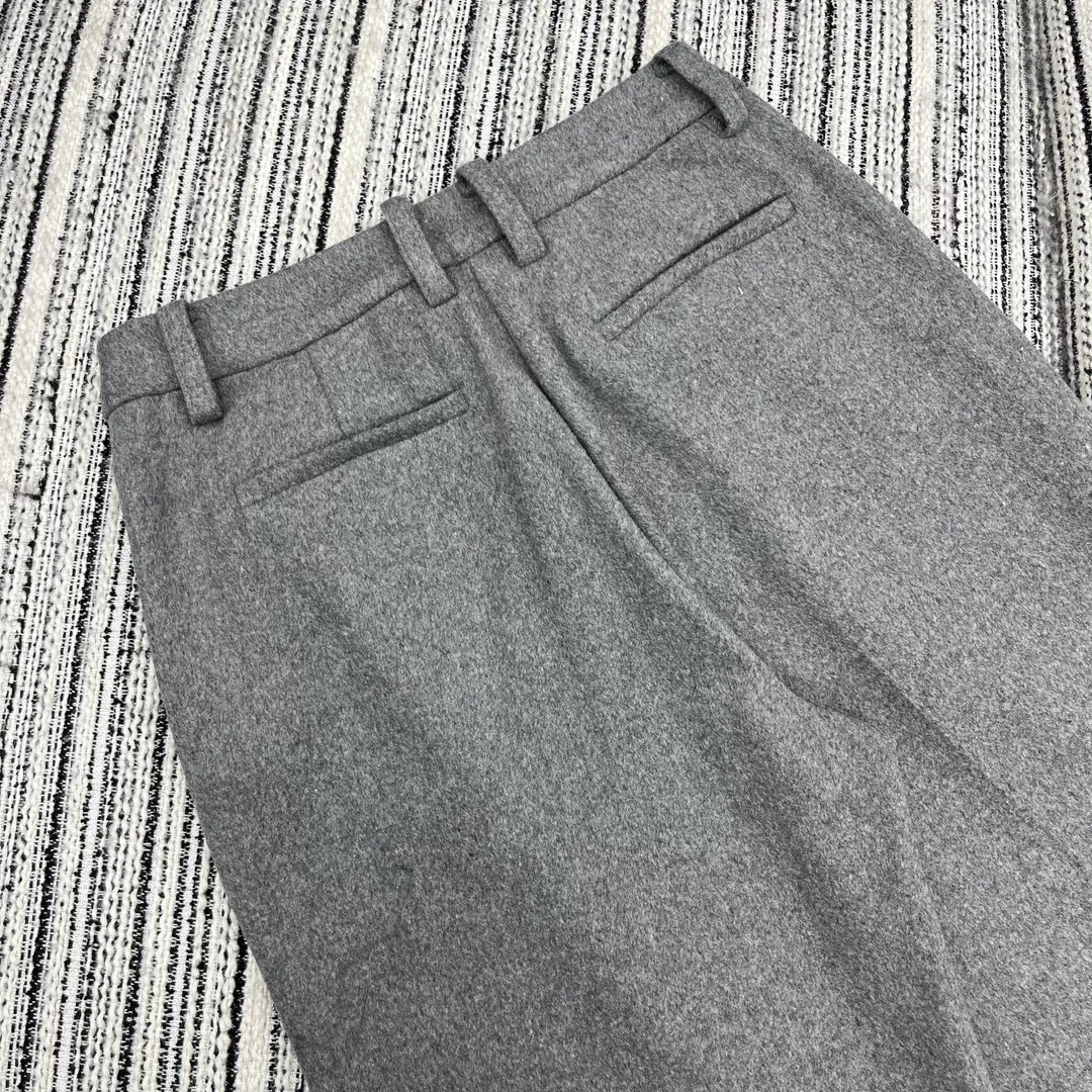 프라다 플리츠 테일러 바지