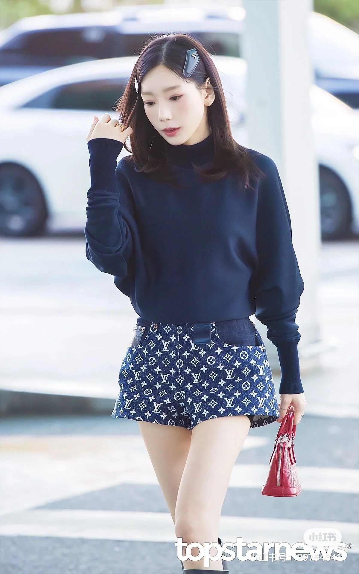 루이비통 모노그램 데님 미니 쇼츠 1AC2ON