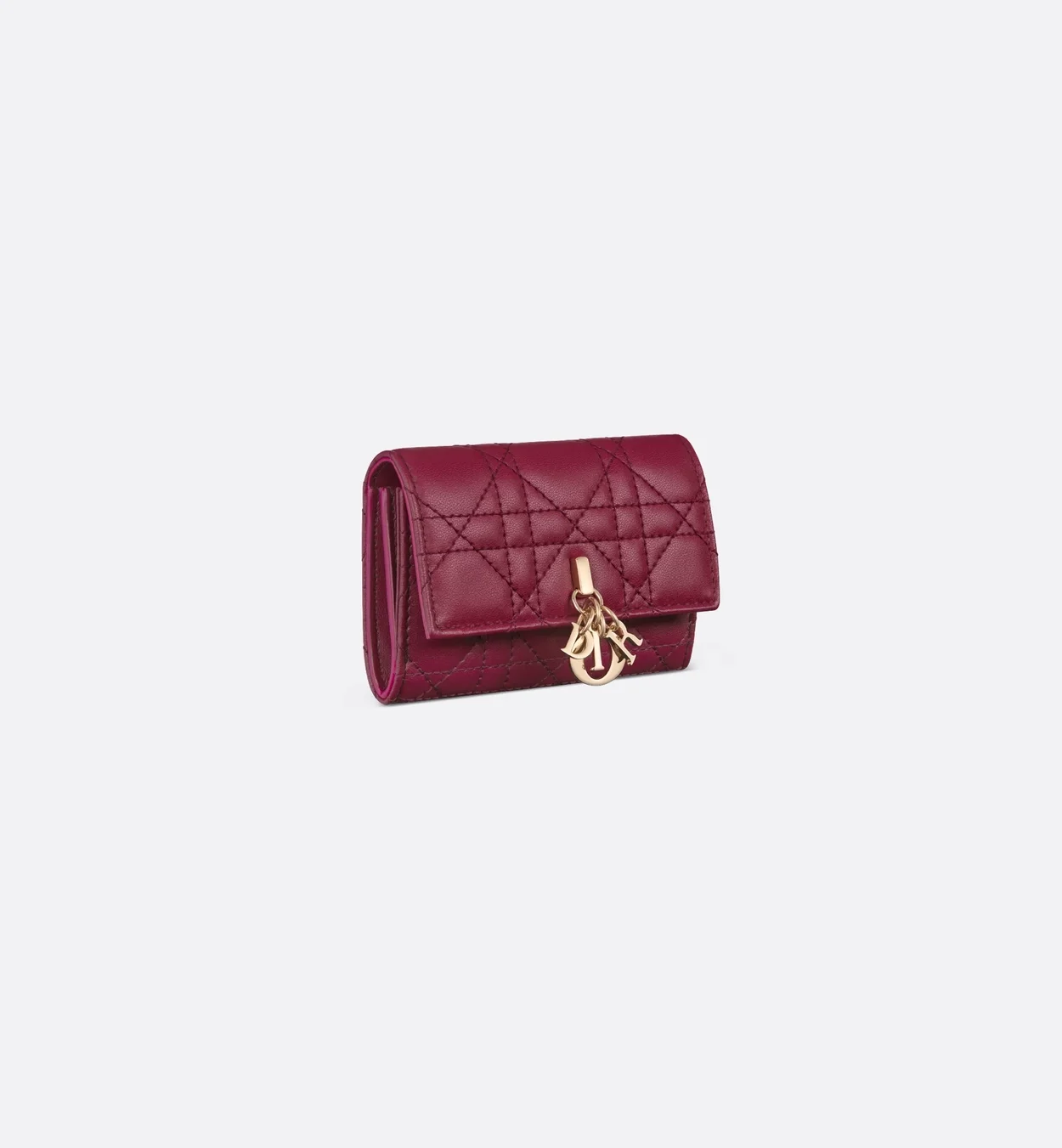 디올 My Dior Glycine 지갑 푸시아 까나쥬