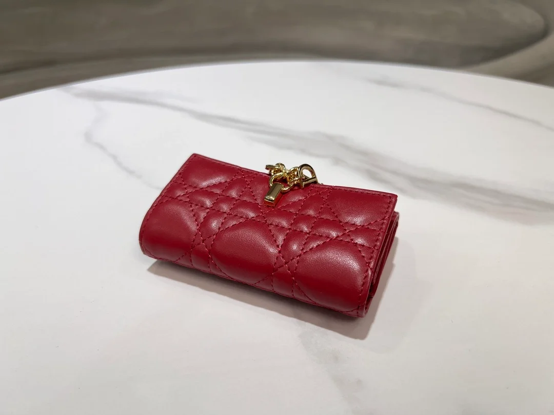 디올 My Dior Glycine 지갑 푸시아 까나쥬