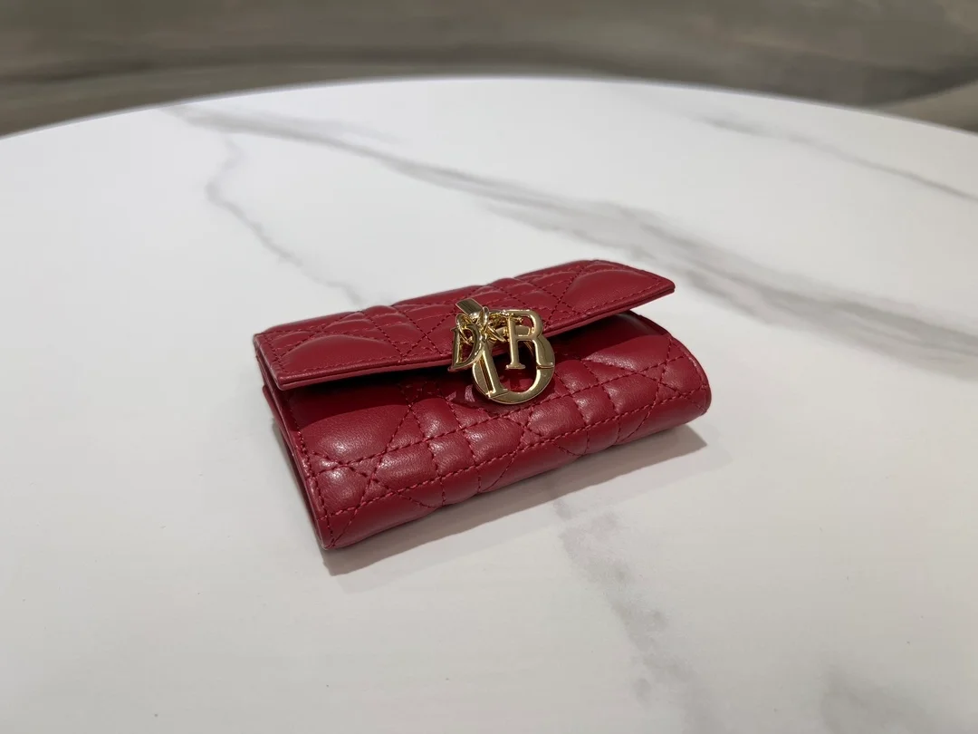 디올 My Dior Glycine 지갑 푸시아 까나쥬