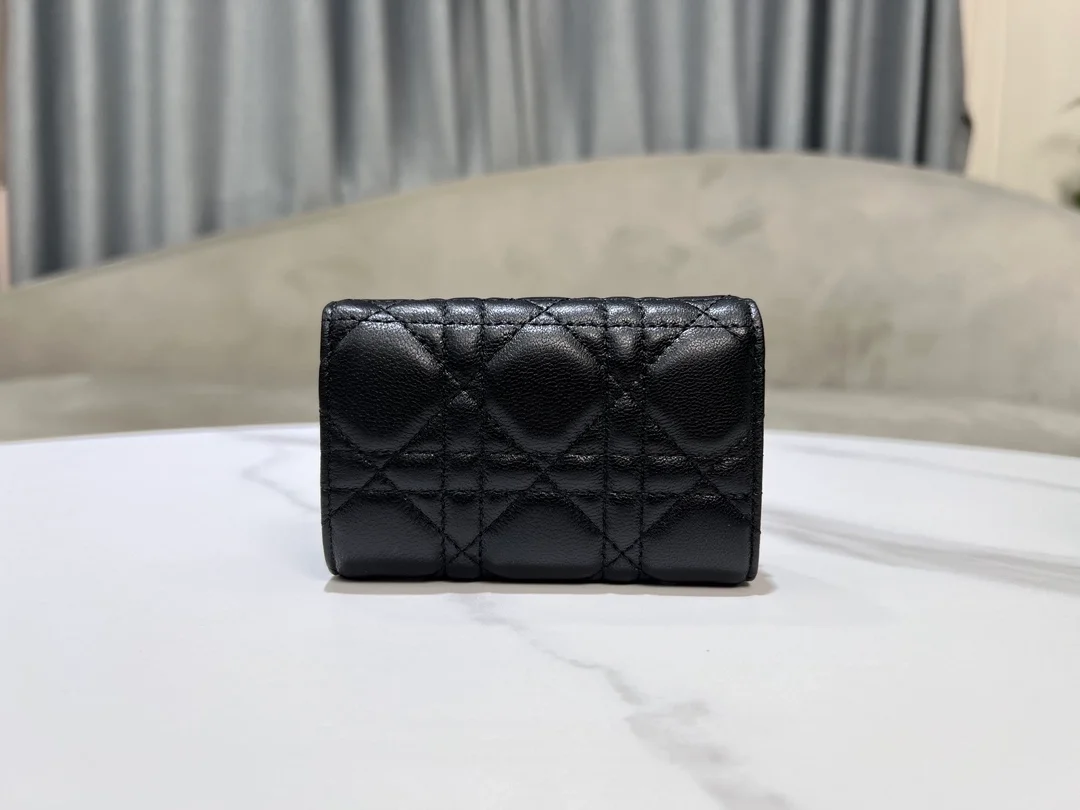 디올 My Dior Glycine 지갑 블랙 까나쥬