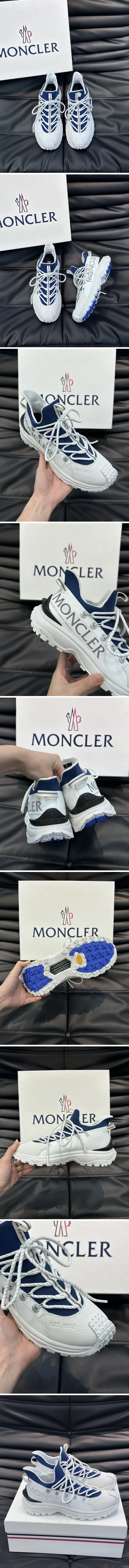 몽클레어 트레일그립 라이트 화이트 네이비 상세 이미지 2