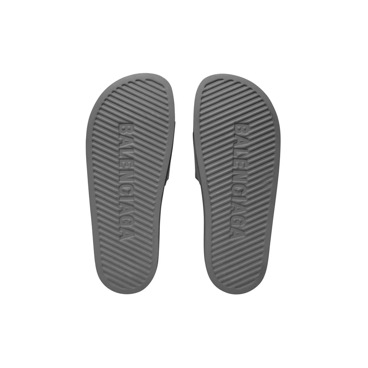 발렌시아가 챠콜 풀 슬라이드 샌들