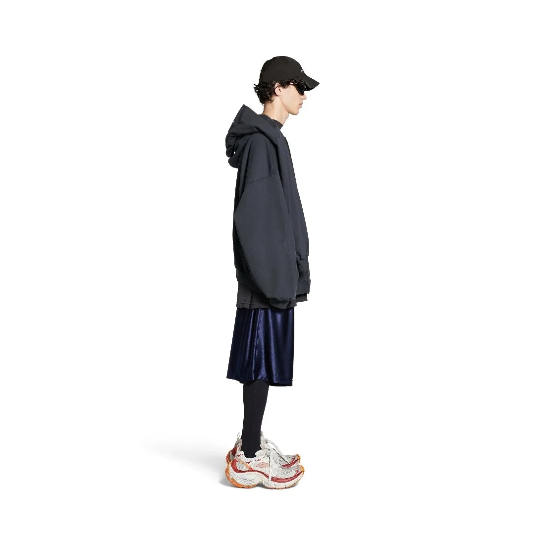 발렌시아가 유니티 스포츠 아이콘 인코그니토 후드집업