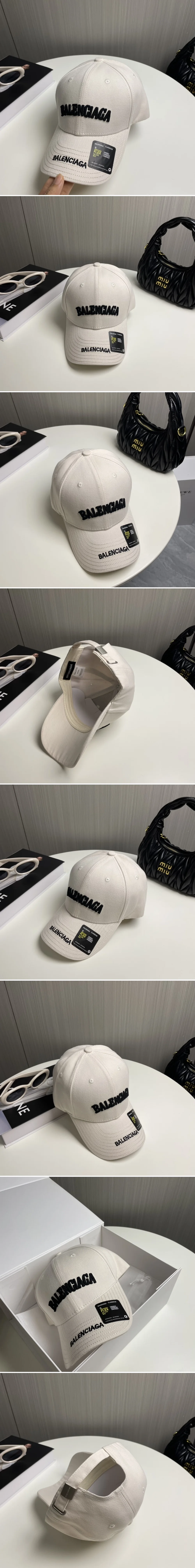 발렌시아가 캡 모자