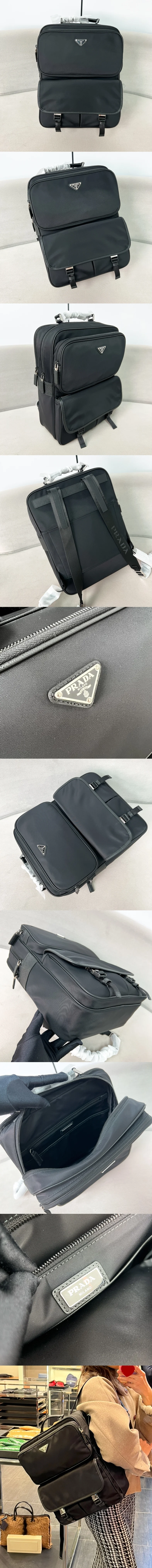 프라다 테수토 사피아노 백팩 2VZ049 상세 이미지 2