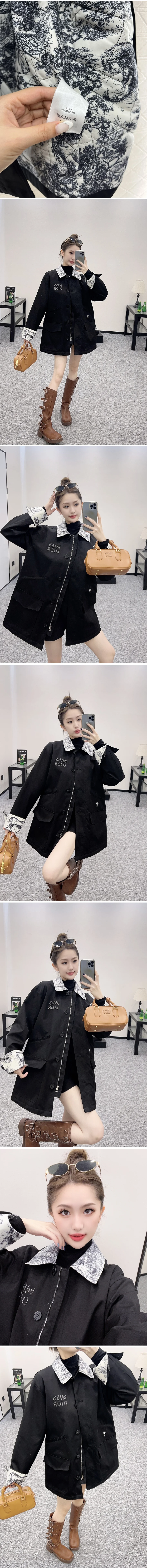 디올 미스디올 트윌 롱 셔츠 어우터 최신상 상세 이미지 3