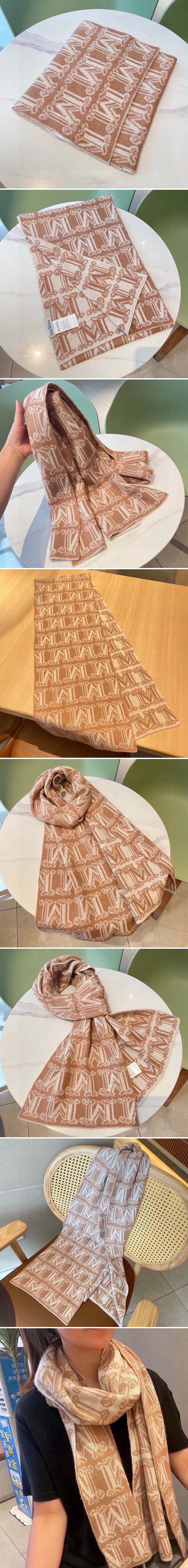 막스마라 울 100 머플러 상세 이미지 2