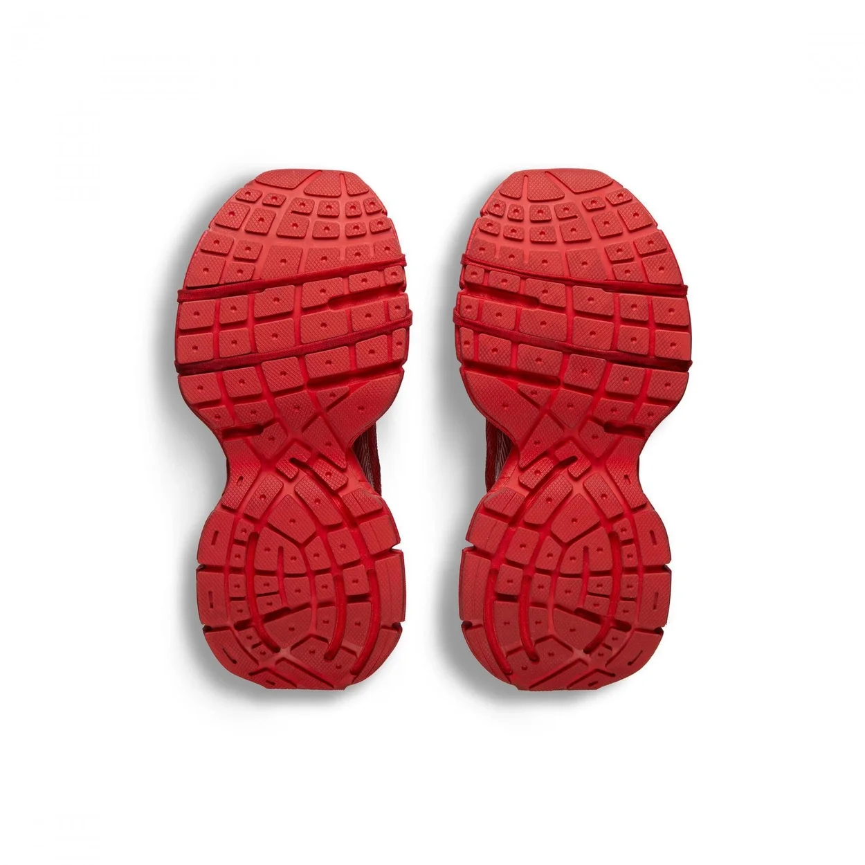 발렌시아가 3XL 레드 스니커즈