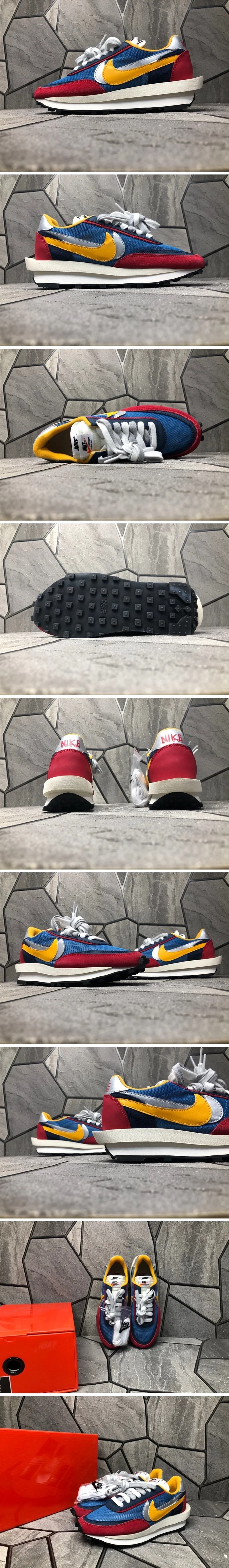 나이키 X 사카이 와플 블루 멀티