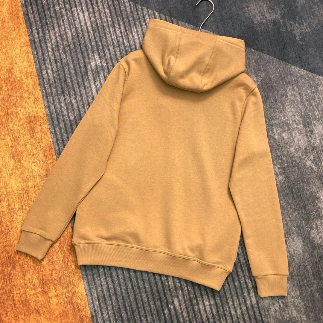 버버리 로고 프린트 코튼 후드