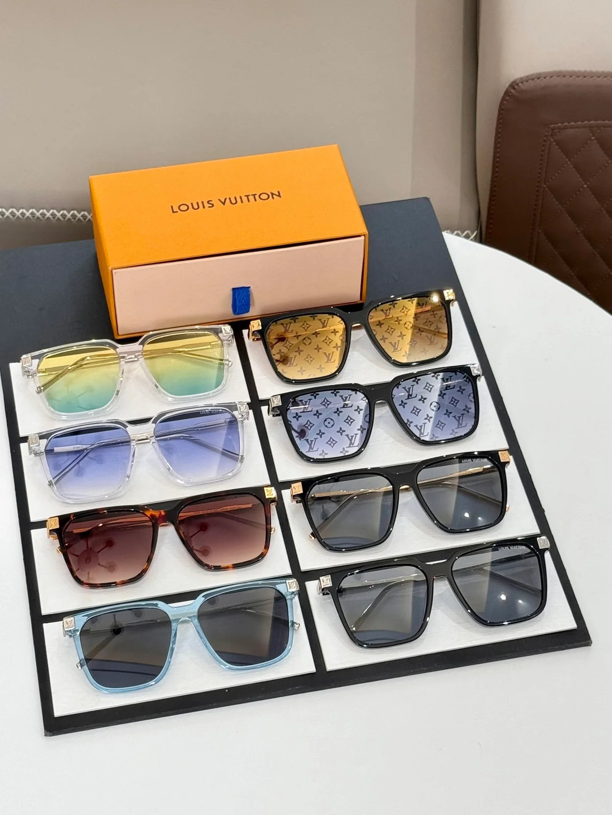 루이비통 Rise Square Sunglasses Z1667W/E (8color)