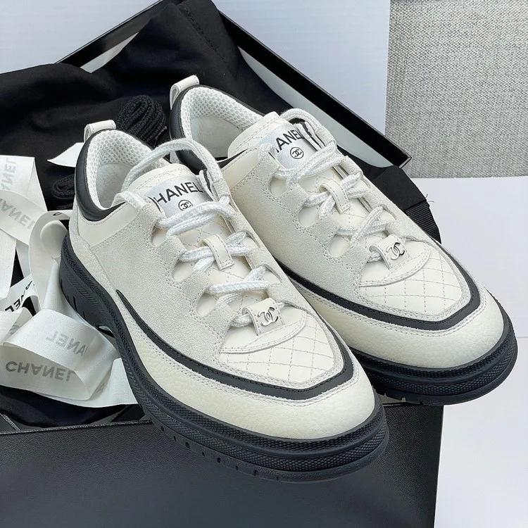 샤넬 25FW CC로고 투톤 스웨이드 G46258