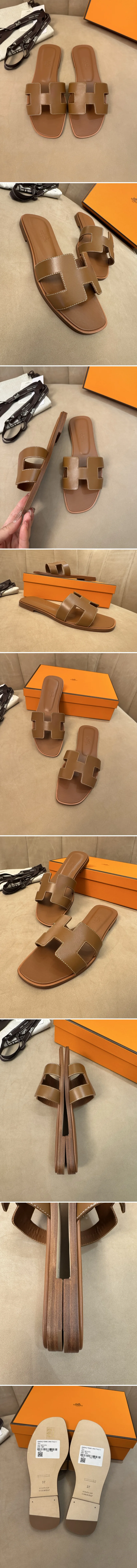 에르메스 오란 샌들 카프스킨 상세 이미지 2