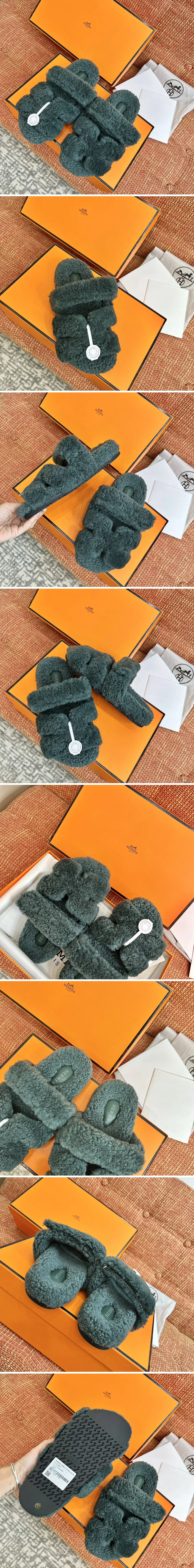 에르메스 시프레 샌들 그린 상세 이미지 2