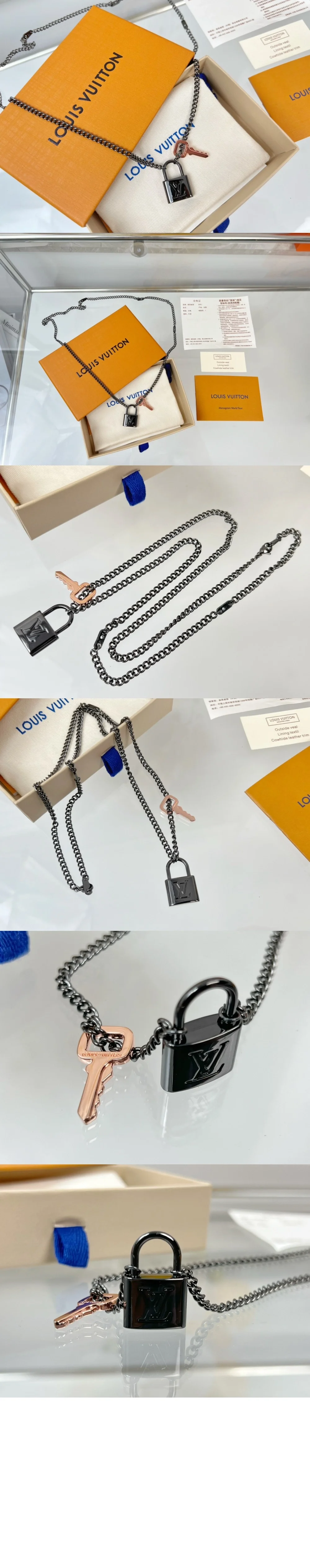 루이비통 LV 패드락 팬던트 목걸이 M01149