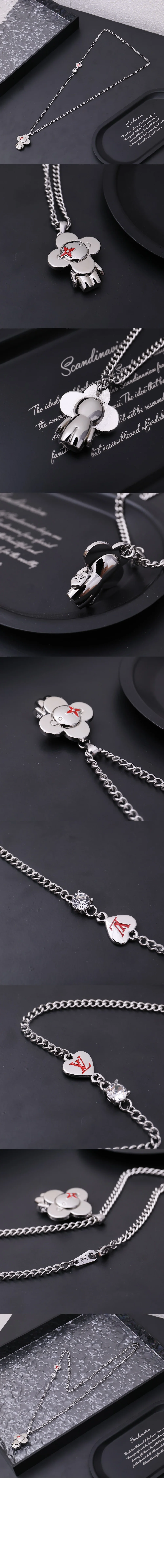 루이비통 LV 러브 비비엔 펜던트 목걸이 M01295 상세 이미지 6