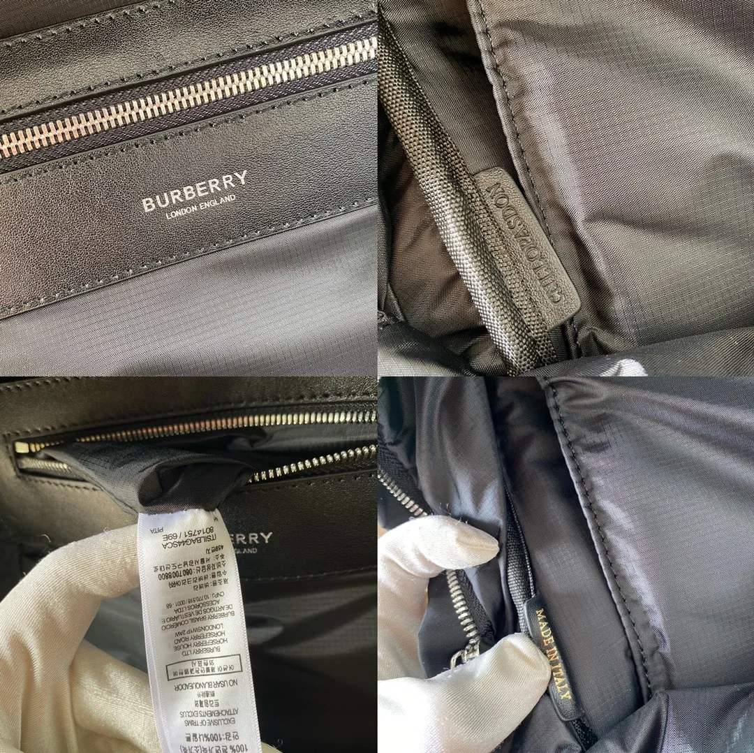 버버리 디네이트 남성 백팩 오렌지