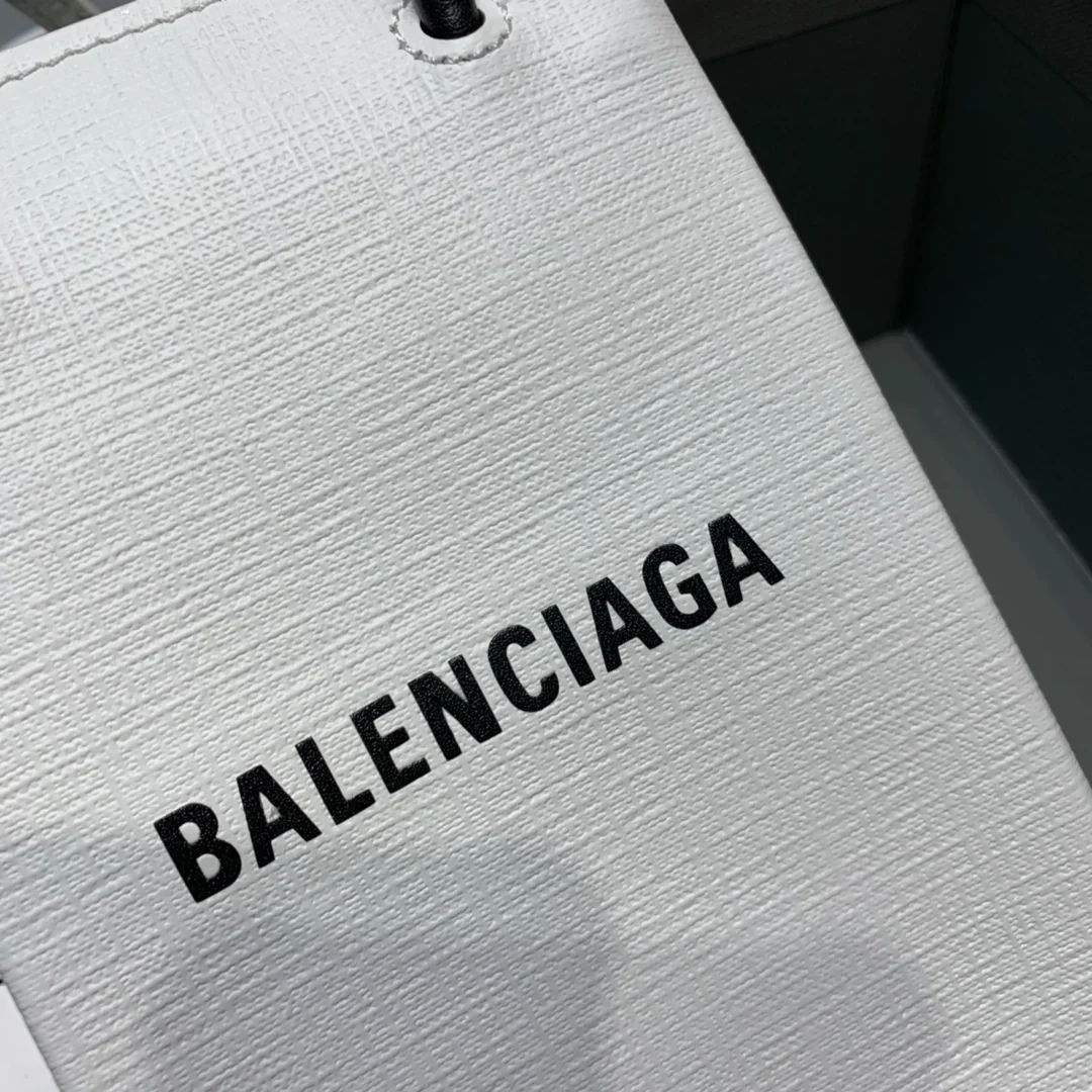 발렌시아가 홀더 미니 레더 크로스백