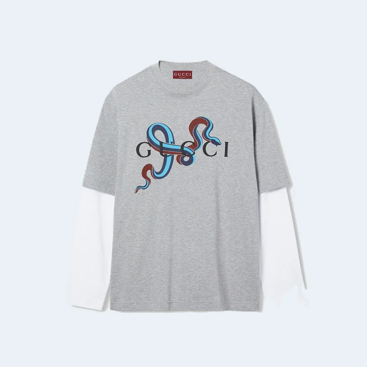 구찌 Snake Year Series 롱 슬리브