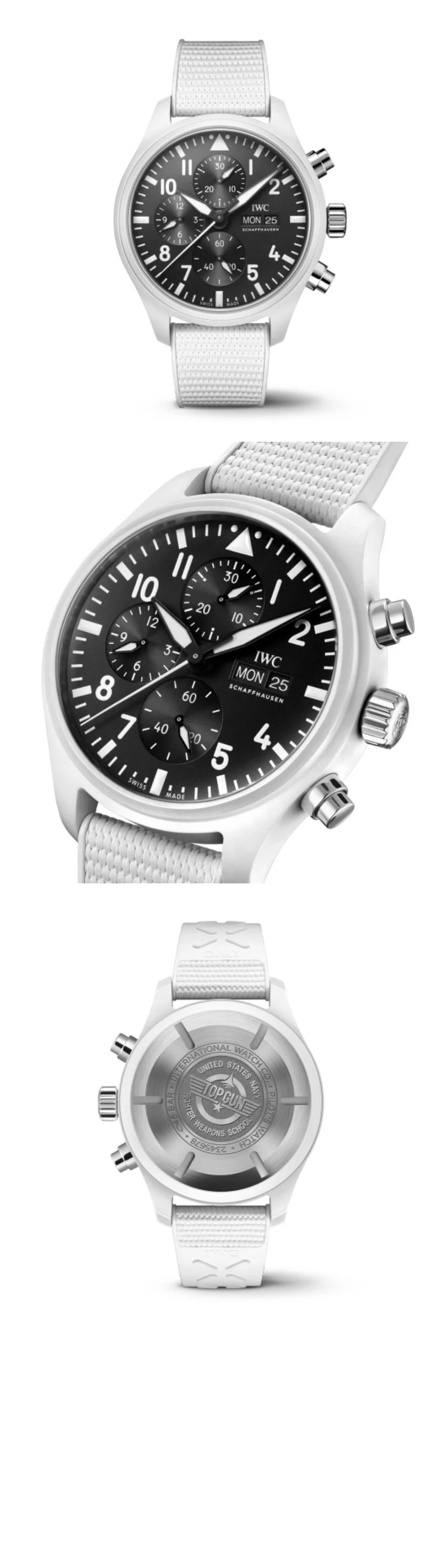 IWC 파일럿 워치 크로노그래프 탑건 레이크 타호 에디션 상세 이미지 4