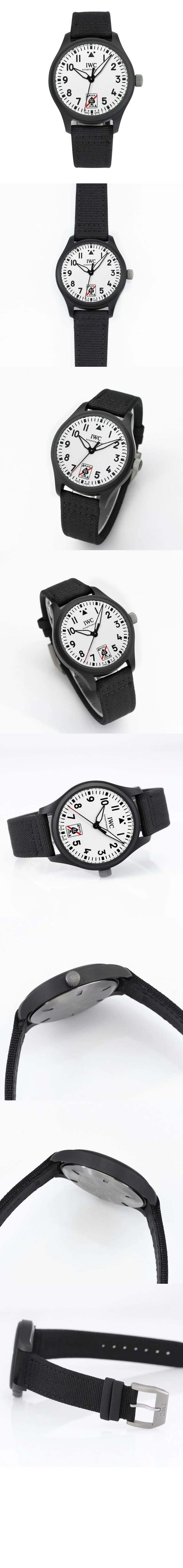 IWC 파일럿 워치 오토매틱 41 블랙 에이스 상세 이미지 4