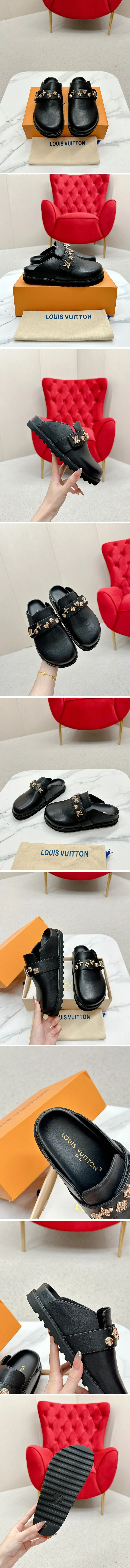 루이비통 코지 플랫 컴포트 클로그 상세 이미지 2