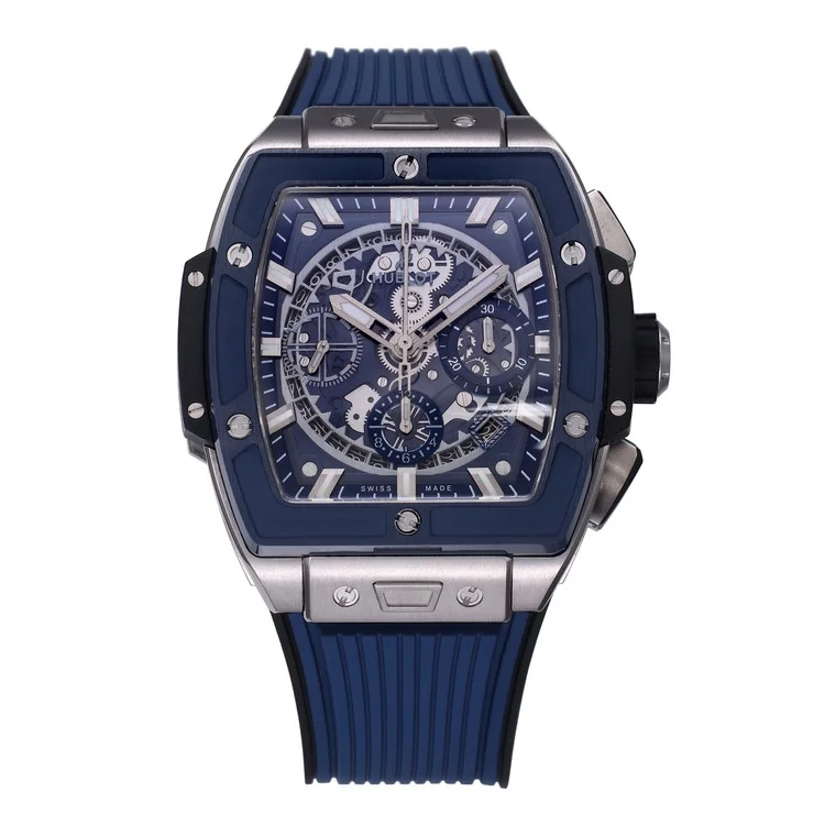 위블로 스피릿 오브 빅뱅 실버 블루 42mm