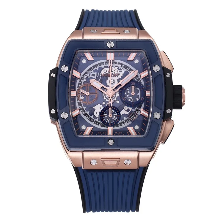 위블로 스피릿 오브 빅뱅 골드 블루 42mm