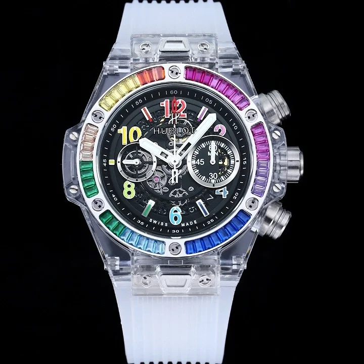 위블로 빅뱅 유니코 1242 Unico 크리스탈  45.5mm