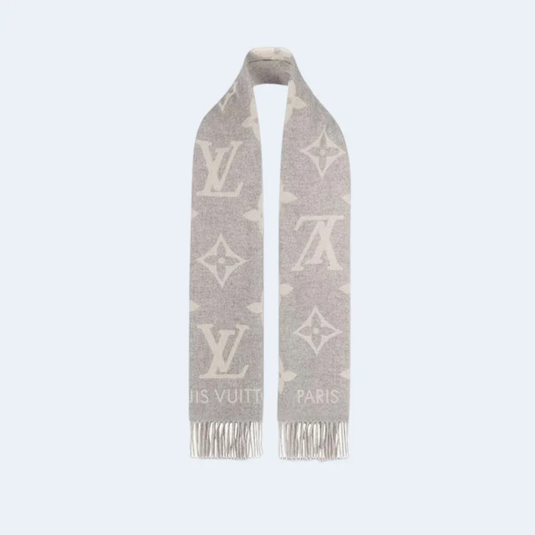 루이비통 레이캬비크 그레이 스카프